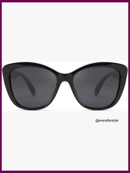 Polarized Vintage Cat Eye Sunglasses with UV400 Protection main image 4